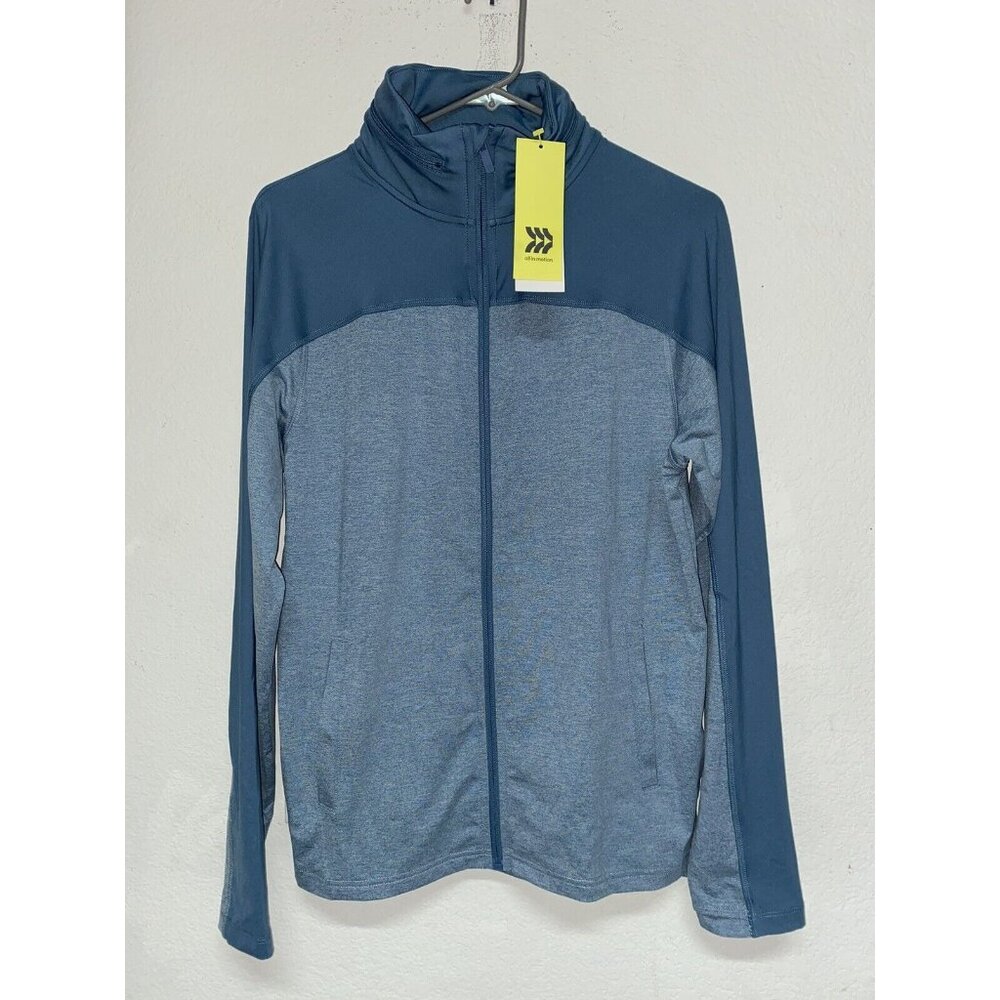 Mens Small track jacket light weight all in motion new tags